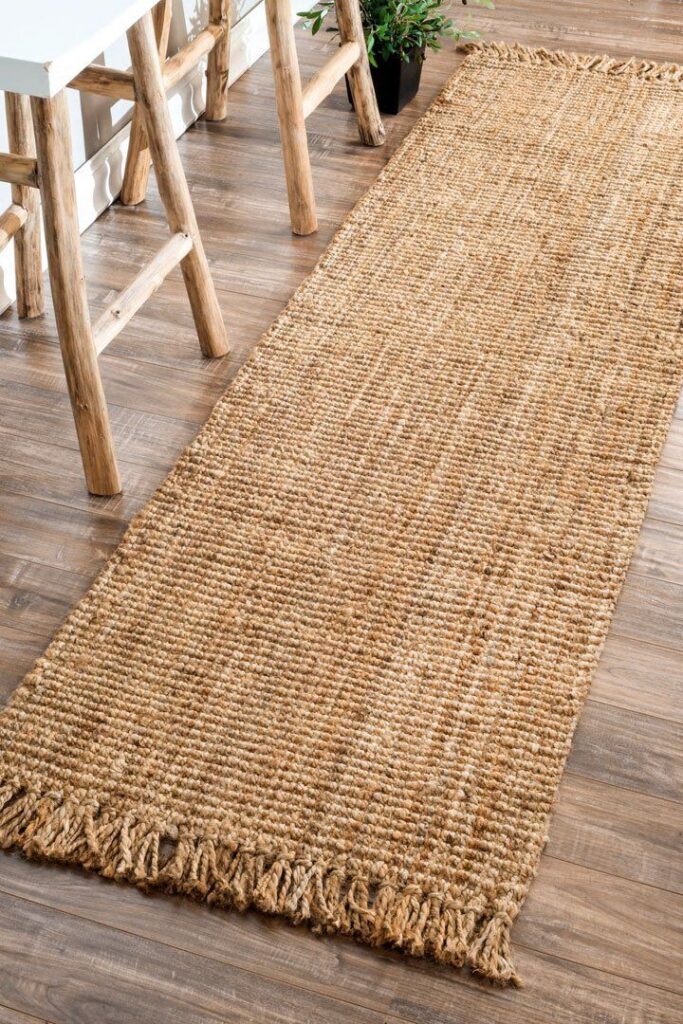 Jute runner design