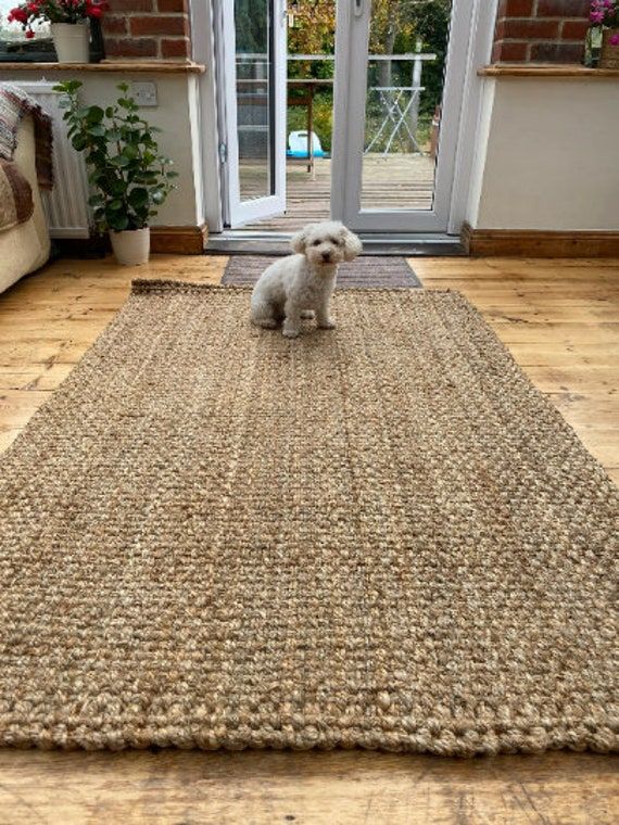 Creative jute rugs 