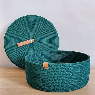 Custom braided basket
