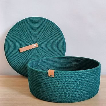 braided basket
