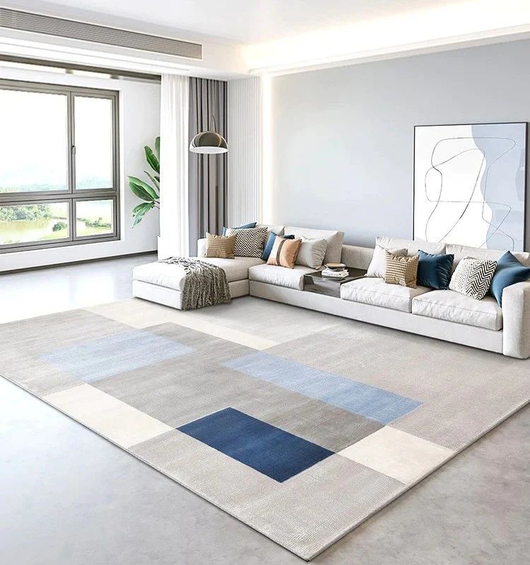 Wallpaper and rug pairing