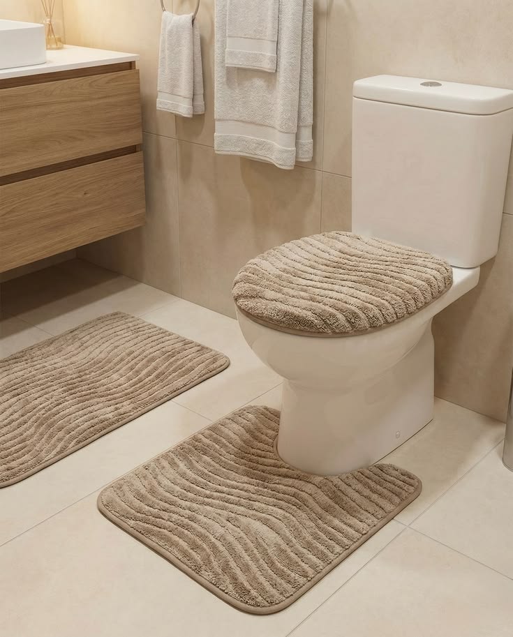 Durable anti-skid bath mats